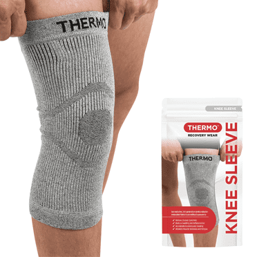 Thermo™ Infrared Knee Brace, Natural Semiconductor Supports Natural Healing, Comfort Recovery Knee Sleeve with No Support Stays, XX-Large Size