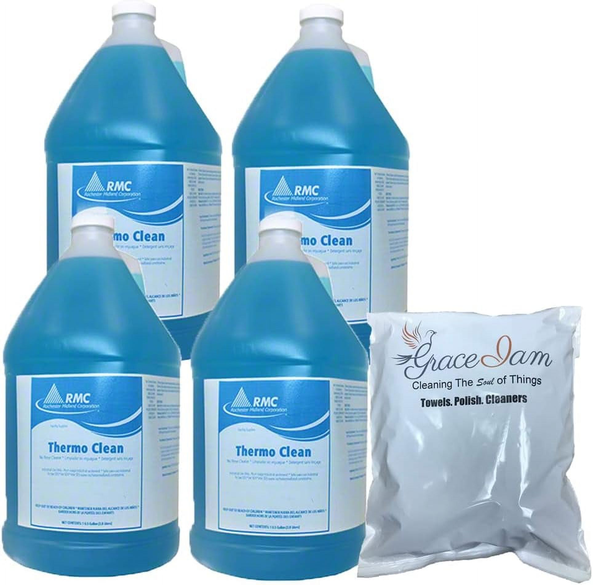 Thermo Clean film no rinse RMC cleaner floor wall woodwork chrome stone