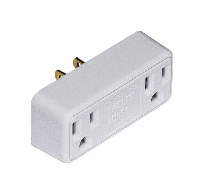 Farm Innovators TC-3 Cold Weather Thermo Cube – Thermostatically Controlled Outlet, Turns On At 35°F / Off At 45°F For Pumps, Heaters, And Greenhouses
