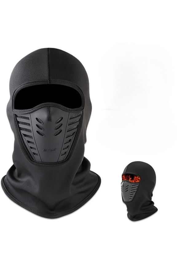 Thermo-Guard Fleece Technology: Stay warm even in freezing temperatures. Unlike thin, single-layer knockoffs, our balaclava is crafted from premium high-density thermal fleece. It locks in body heat