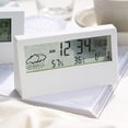 thumbnail image 1 of Thermo-Hygrometer Clock Creative Weather Display Electronic Alarm Clock, 1 of 8