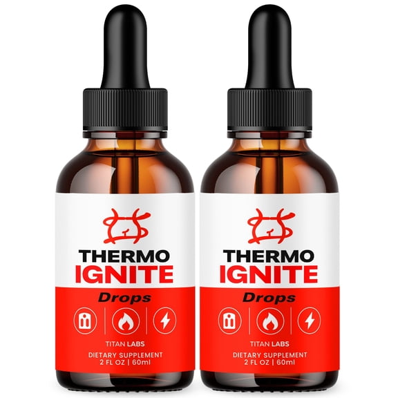Thermo Ignite Advanced Formula Drops to Support Active Lifestyle ThermoIgnite (2 Pack)