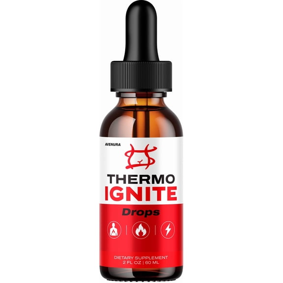 Thermo Ignite Drops – ThermoIgnite Natural Blend Advanced Formula for Active Lifestyle, 1 Pack, 1 Month Supply