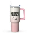 thumbnail image 1 of ️Thermo Insulated Nurse Tumbler 40oz, Keeps Beverages Ice Cold or piping Hot, An Amazing Nurse Gift for Women Who Deserve the Best, 1 of 5