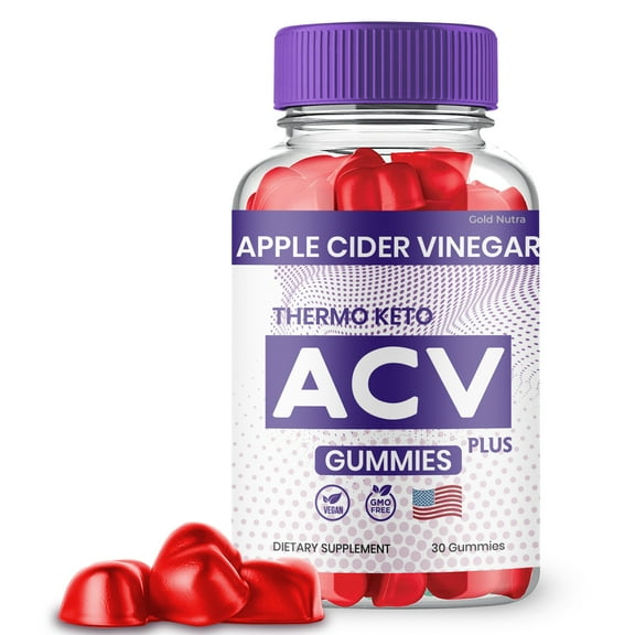 Thermo Keto Gummies, Thermo Keto ACV Gummies ,Thermo Keto, Dietary Supplement (1 Pack)