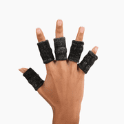 THERMO™ Circulation Finger Sleeves 10-pack, Natural Semiconductor Infrared Fabric Supports Natural Healing, Ergonomic Finger Sleeves, Universal Size