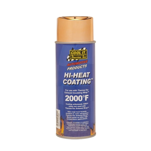Thermo-Tec 12003 Heat Shield Coating - Hi-Heat - 11 oz Aerosol Can - Copper