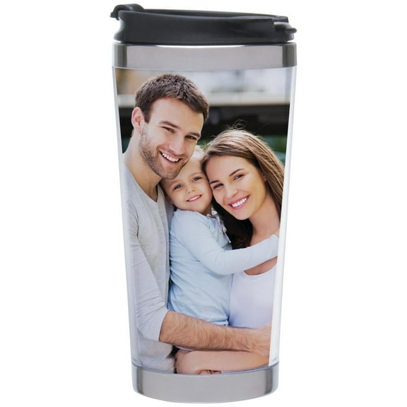 Thermo-Temp 12 oz. Stainless Steel Photo Travel Tumbler