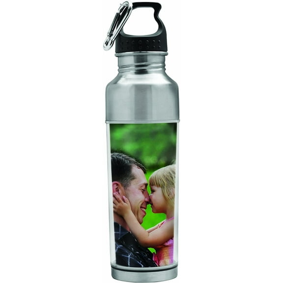 Thermo-Temp 15 oz. Stainless Steel Photo Water Bottle