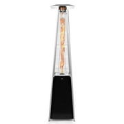 Thermo Tiki Outdoor Propane Patio Heater - Commercial LP Gas Porch & Deck Heater - Black