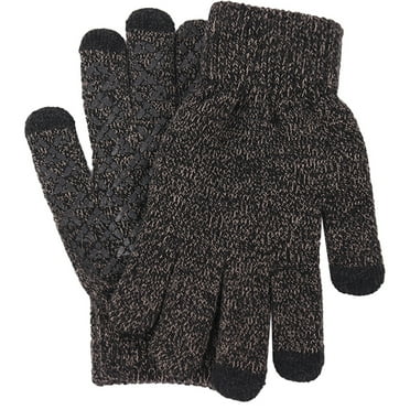 Thermo-Wool Touchscreen Gloves with Non-Skid Grip