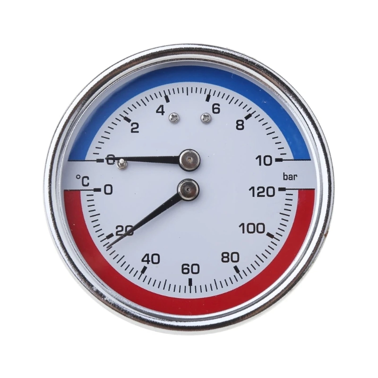 Thermomanometer Boiler Temperature & Pressure Gauge 0120 010 Bar