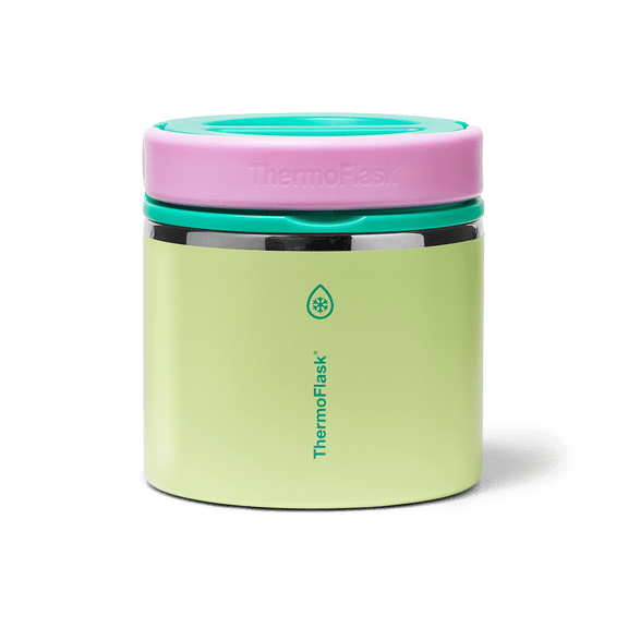 ThermoFlask 20 oz Double Wall Insulated Food Jar, Garden Party