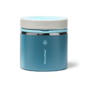 ThermoFlask 20 oz Double Wall Insulated Food Jar, Ocean Mist