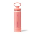 thumbnail image 1 of ThermoFlask 24 oz Double Wall Vacuum Insulated Stainless Steel Water Bottle with Chug Spout Lid, Sunkissed Coral, 1 of 5