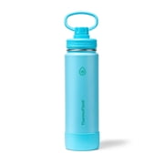 ThermoFlask 24 oz Double Wall Vacuum Insulated Stainless Steel Water Bottle with Chug Spout Lid, Vivid Blue