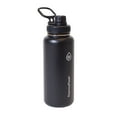 thumbnail image 1 of ThermoFlask 32 oz Double Wall Vacuum Insulated Stainless Steel Water Bottle with Chug Spout Lid, Pitch Black, 1 of 6
