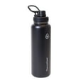 thumbnail image 1 of ThermoFlask 40 oz Double Wall Vacuum Insulated Stainless Steel Water Bottle with Chug Spout Lid, Pitch Black, 1 of 6