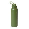 thumbnail image 1 of ThermoFlask 40 oz Double Wall Vacuum Insulated Stainless Steel Water Bottle with Chug Spout Lid, Sea Kelp, 1 of 6