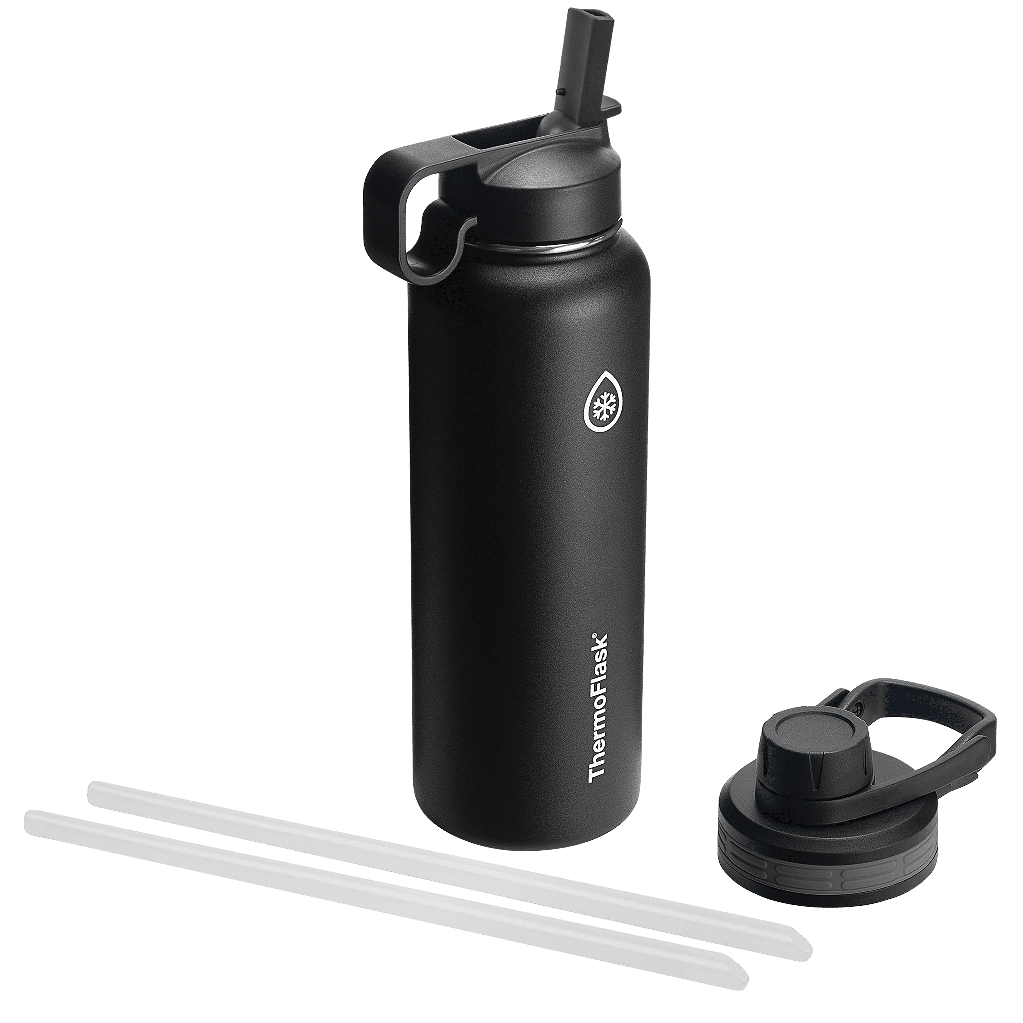 Thermoflask Combo Chug and Straw Lid, 40oz Cobalt 