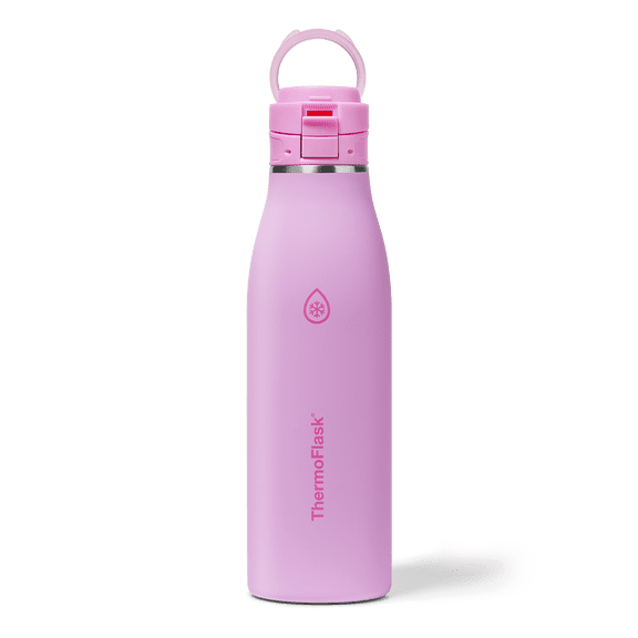 ThermoFlask Traveler 25 oz Insulated Travel Coffee Mug, Durable Stainless Steel, BPA-Free, Dishwasher Safe, Lilac