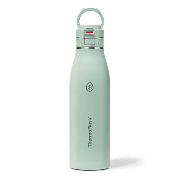 ThermoFlask Traveler 25 oz Insulated Travel Coffee Mug, Durable Stainless Steel, BPA-Free, Dishwasher Safe, Sage Green