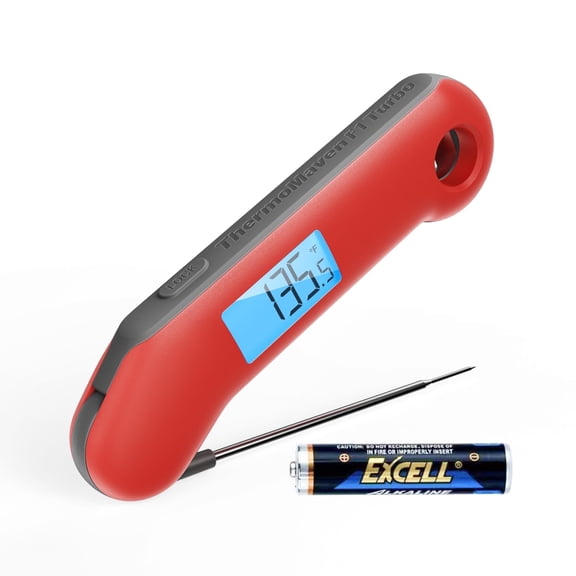 ThermoMaven 0.5S Instant Read Meat Thermometer, Professional Digital Food Cooking Thermometer with High Accuracy(±0.5°F), Backlit, Waterproof, Bottle Opener for Candy, Grill, Oven, Kitchen