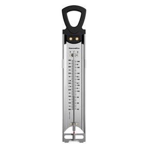 ThermoPro Analog Candy Thermometer & Deep Fry Oil Thermometer with Pot Clip, Waterproof for Candy Making & Deep Frying - GT311