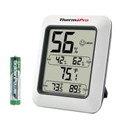 ThermoPro Digital Hygrometer LCD Indoor Thermometer Temperature Humidity Meter