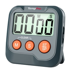 TempPro TM03W Digital Timer for Kids & Teachers, Kitchen Timers for Cooking with 2-Level Alarm Volume, Countdown Timer Stopwatch for Classroom (Formerly ThermoPro)