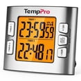 thumbnail image 1 of TempPro TM02W Digital Kitchen Timer with Adjustable Loud Alarm and Backlight LCD Big Digits/ 24 Hour Digital Timer for Kids Teachers (Formerly ThermoPro), 1 of 10