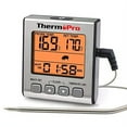 thumbnail image 1 of ThermoPro TP-16S Digital Meat Thermometer Accurate Candy Thermometer Smoker Cooking Food BBQ Thermometer for Grilling with Smart Cooking Timer Mode and Backlight, 1 of 7