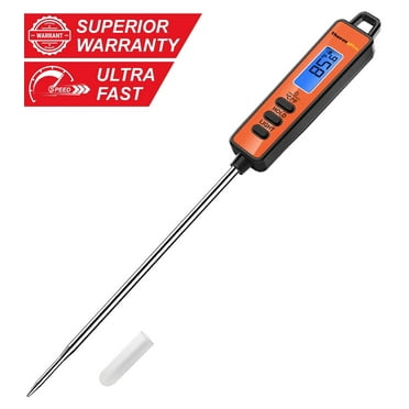ThermoPro TP01A Digital Meat Thermometer with Long Probe Instant Read Food Cooking Thermometer For Grilling BBQ Smoker Grill Kitchen Oil Candy Thermometer