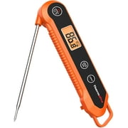 ThermoPro TP03H Meat Thermometer Waterproof Digital Instant Read for Grilling Waterproof Kitchen Food Thermometer with Calibration & Backlight Smoker Oil Fry Candy Thermometer