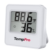 TempPro Mini Indoor Thermometer Hygrometer for Home, Room, Nursery, Garage, Greenhouse, Humidor (Formerly ThermoPro)