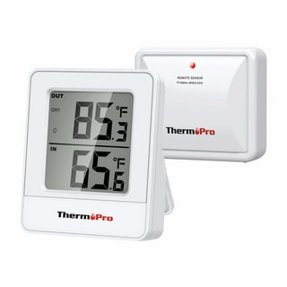SMARTRO SC92 Professional Indoor Outdoor Thermometer Wireless Digital  Hygrometer Room Humidity Gauge Temperature and Humidity Meter & Pro  Accuracy