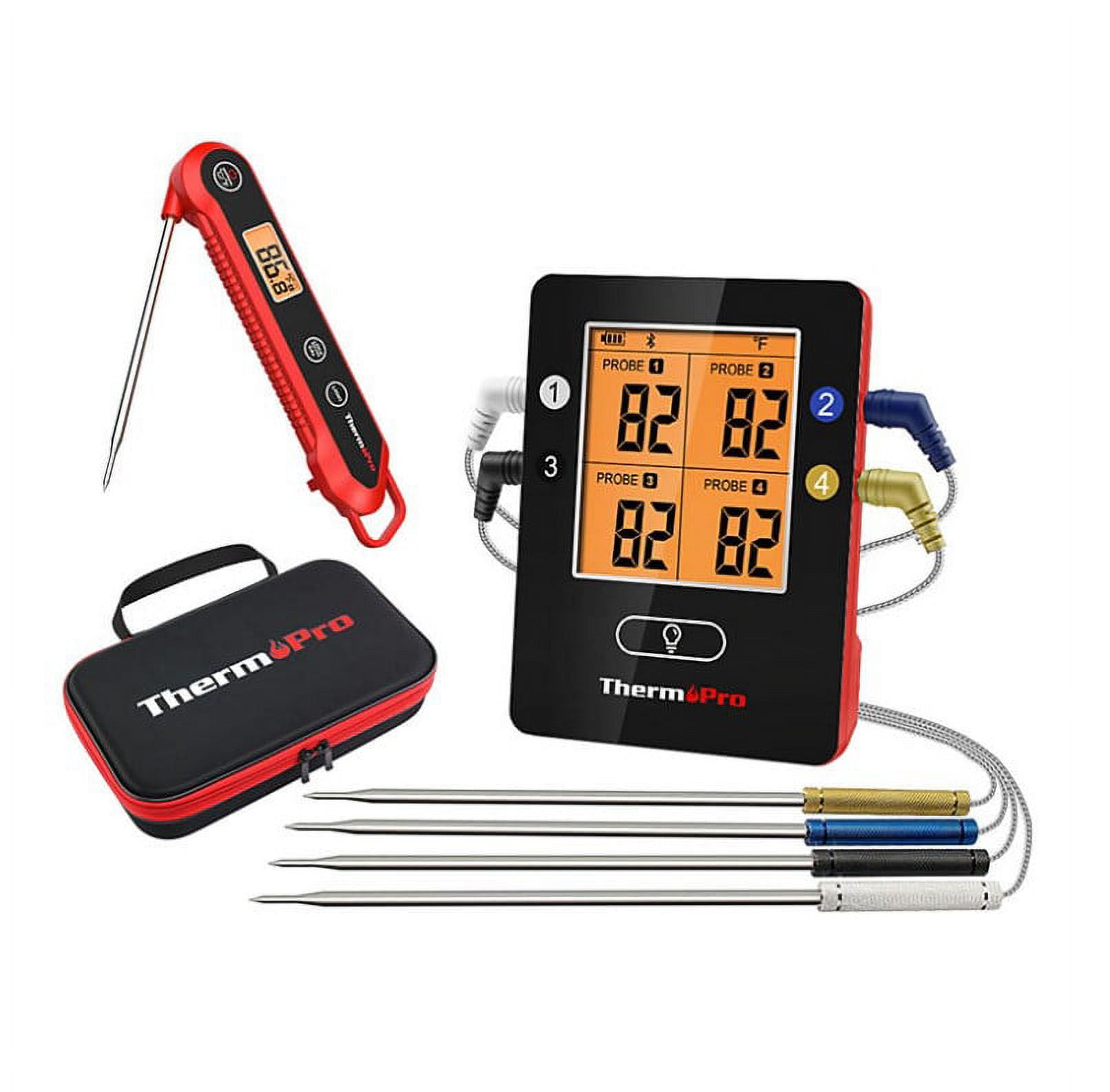 ThermoPro TP25WTP03HWTP99 Bluetooth Grill Thermometer Bundle 