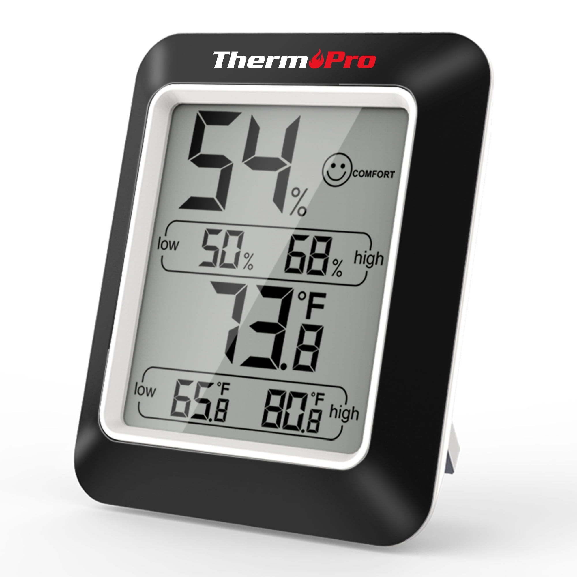 ThermoPro TP50W Digital Hygrometer Indoor Thermometer Room Thermometer and  Humidity Gauge with Temperature Humidity Monitor 