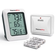 ThermoPro TP60 Wireless Thermometer Indoor Outdoor Thermometer Temperature Humidity Monitor Meter 200ft / 60m Range