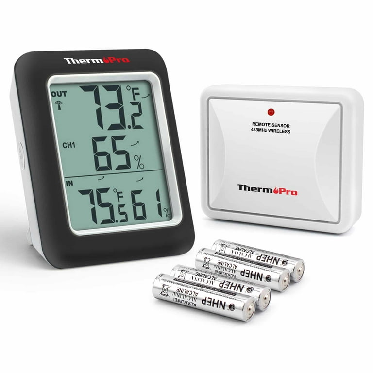 Indoor Thermometer Hygrometer: Room Temperature Gauge Humidity