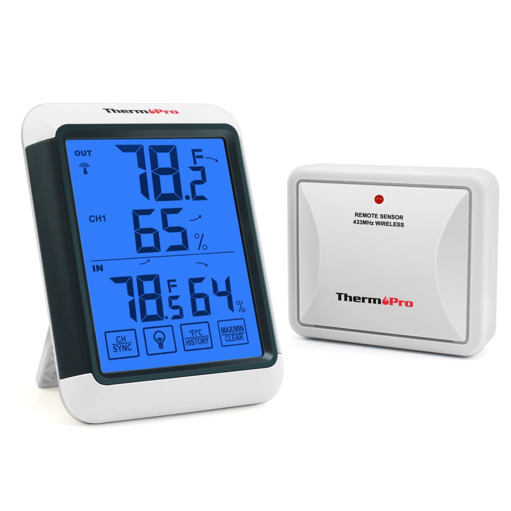 Thermopro Tp50w Digital Hygrometer Indoor Thermometer Room
