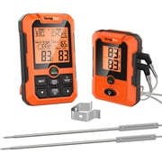 TempPro TP810W Wireless Meat Thermometer of 500FT Dual Probe Meat Thermometer for Smoker Oven, Grill Thermometer with Dual Probes (Formerly ThermoPro)