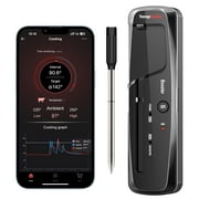 ThermoPro TempSpike Lite 500FT Truly Wireless Meat Thermometer, Bluetooth Meat Thermometer for Grilling, Smoking, Air Fryer, Deep Frying, Oven