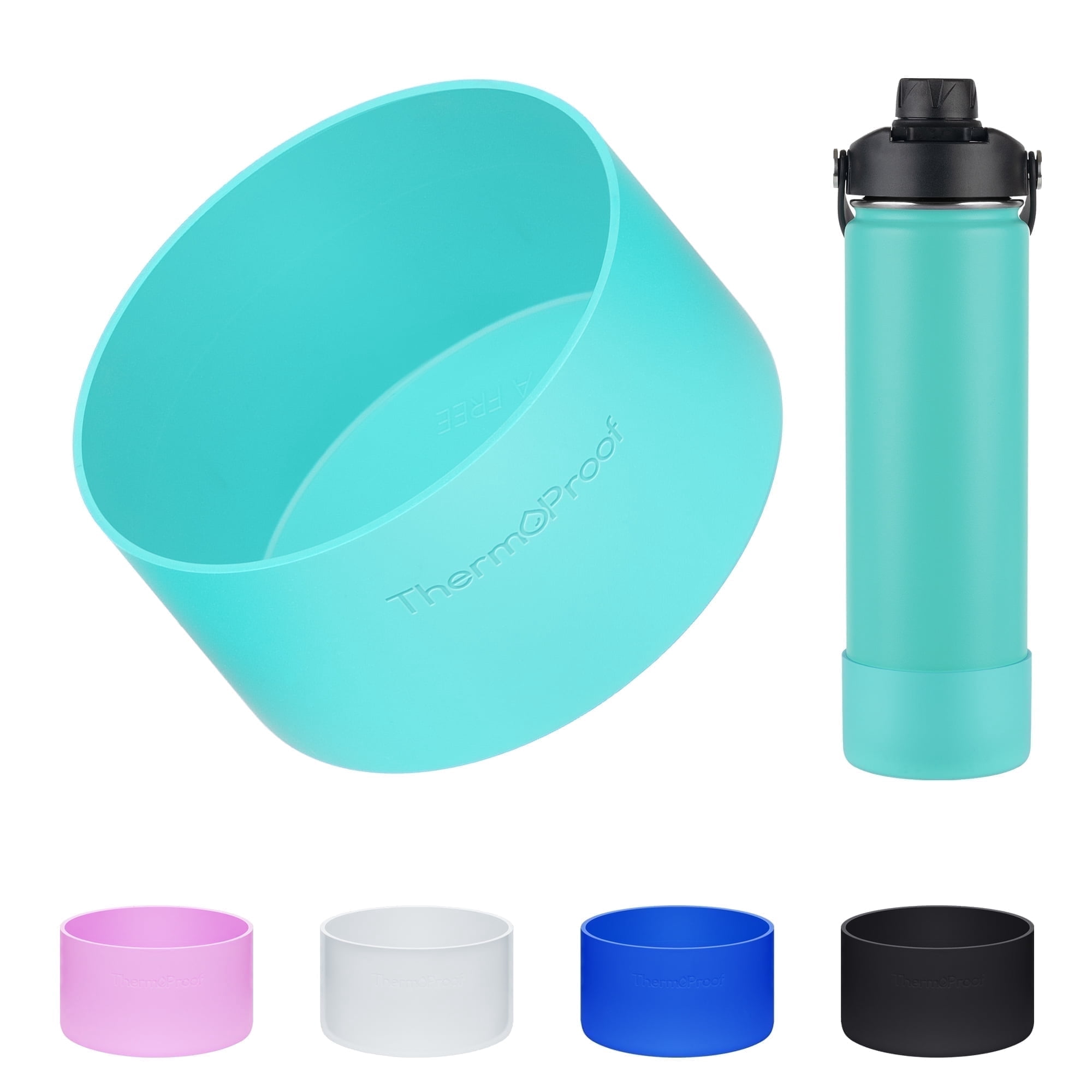 ThermoProof Silicone Protective Boot for 22oz Water Bottle - Walmart.com