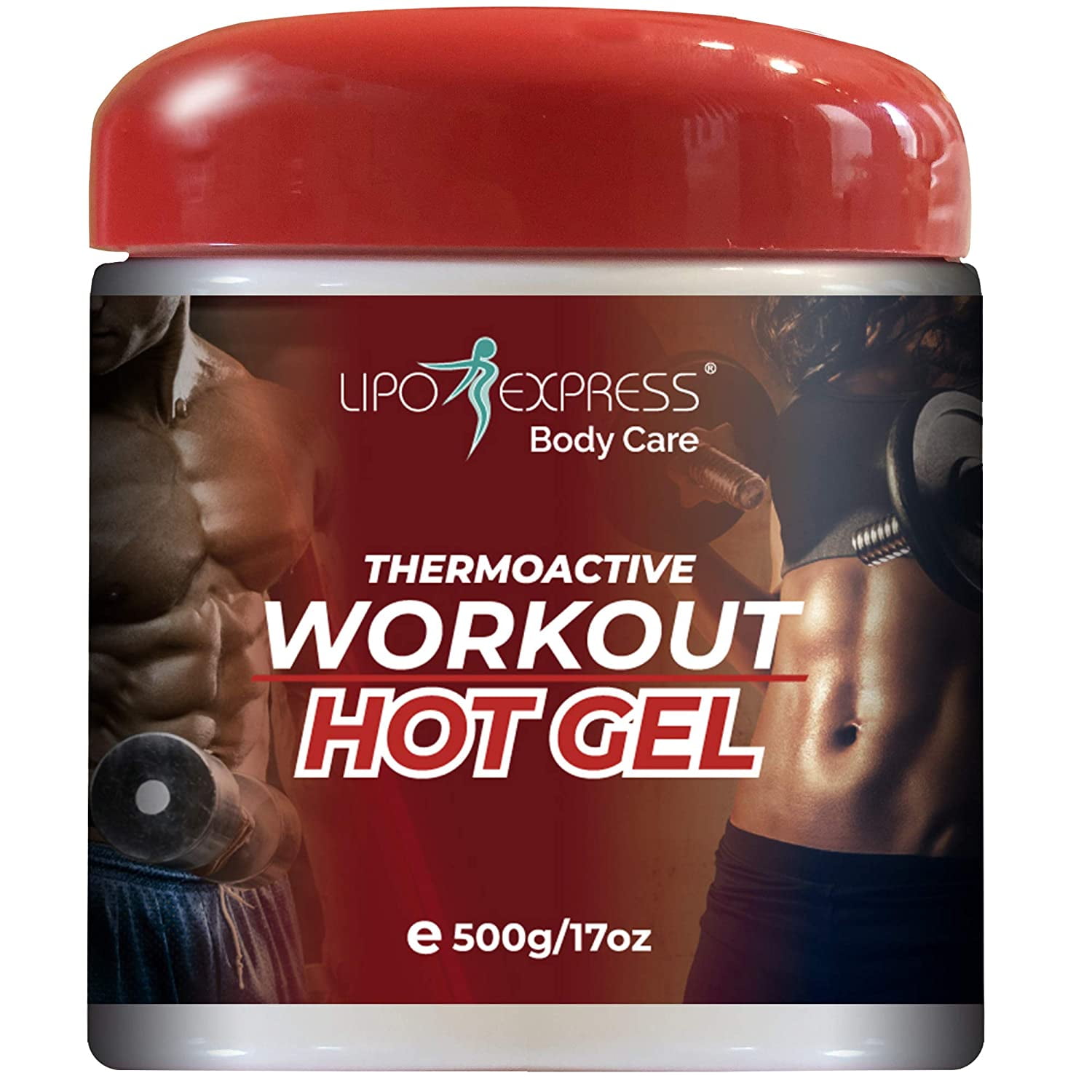 Thermoactive Hot Gel LIPO EXPRESS WORKOUT BODY CARE 500G 