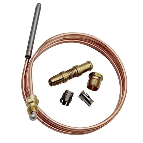 Thermocoupler for Thermostat Control Pilot Assembly Replacement 1980-036 Snap for Universal Thermocouple (36Inch)