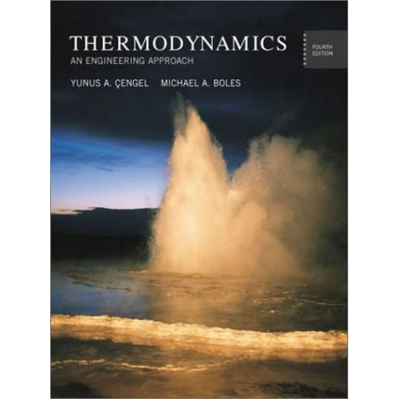 Pre-Owned Thermodynamics: An Engineering Approach (Hardcover) 0072383321 9780072383324
