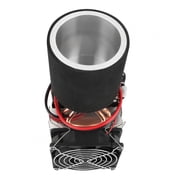 Thermoelectric Cooler, DC 12V No Refrigerant Cooling Fast Peltier Cooler Black for Refrigeration Technology