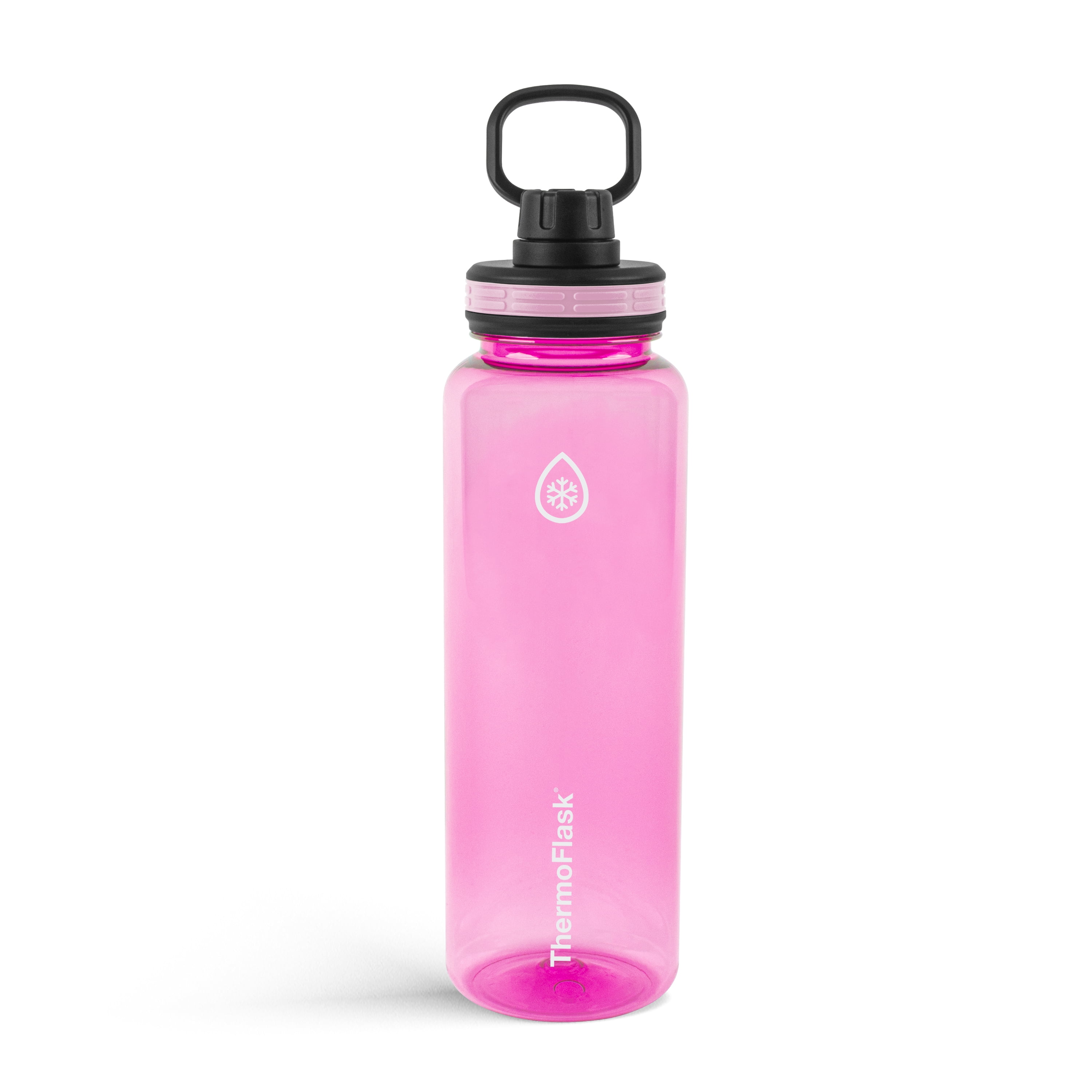 Thermoflask 40oz Stainless Steel Chug Water Bottle, Strawberry 