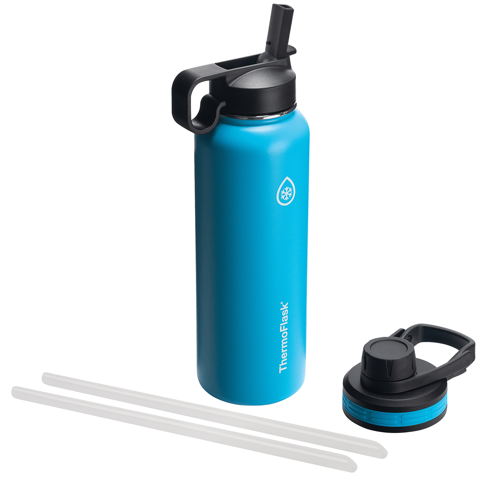 Thermoflask Combo Chug and Straw Lid, 40oz Capri